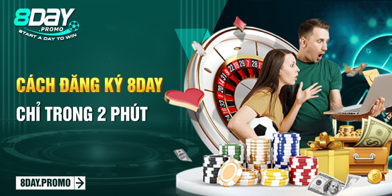 Cách đăng ký 8Day chỉ trong 2 phút